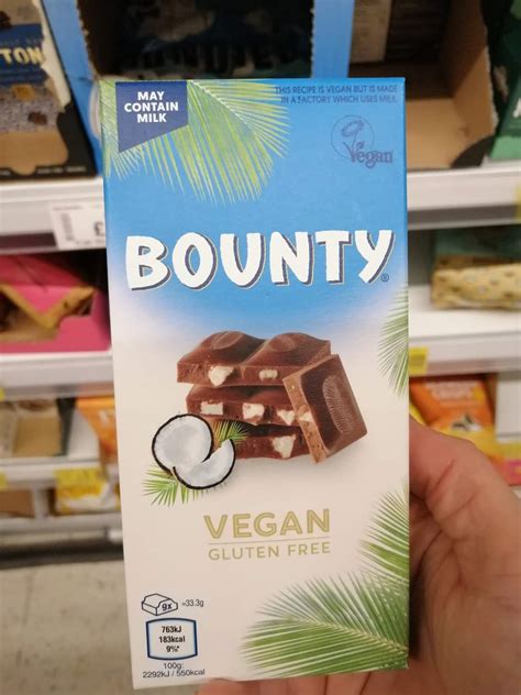 Are Bounty bars vegetarian